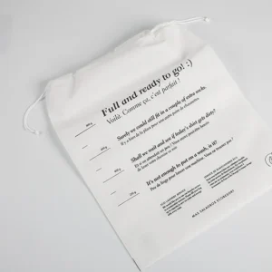 Bolsa desechable para uso en lavandería de hoteles