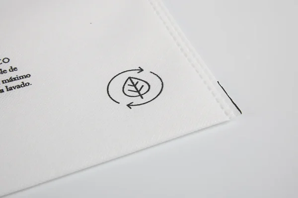 bolsa lavanderia de papel y tejido no tejido